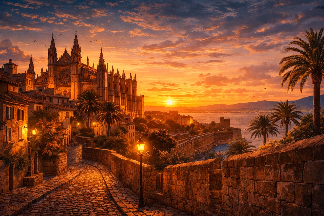 Quest 10.000 pasos por Palma — mapa del casco antiguo